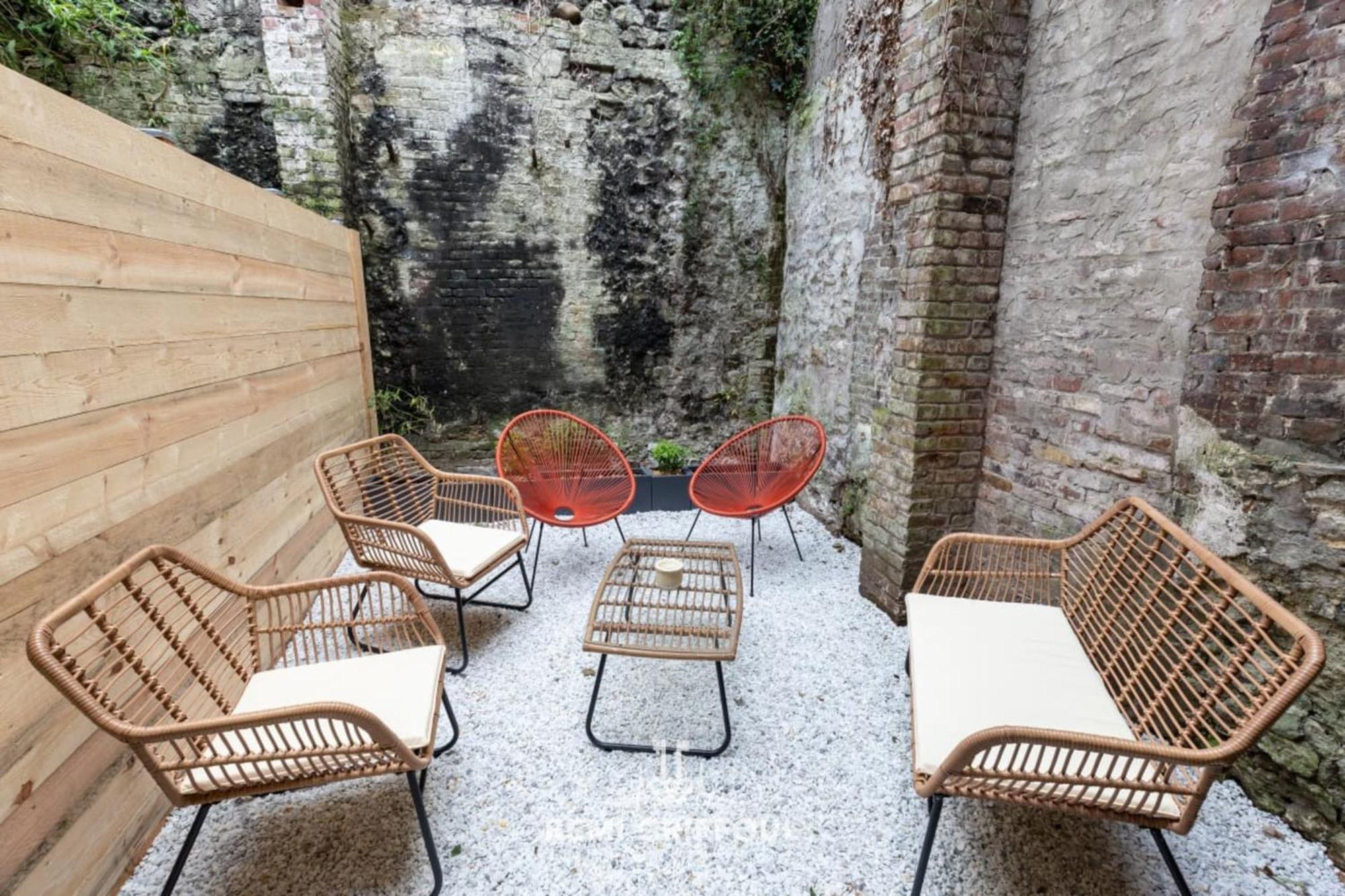 L'Atelier D'Elea 4 Terrace - Industrial-Chic In The Heart Of Honfleur Villa Kültér fotó